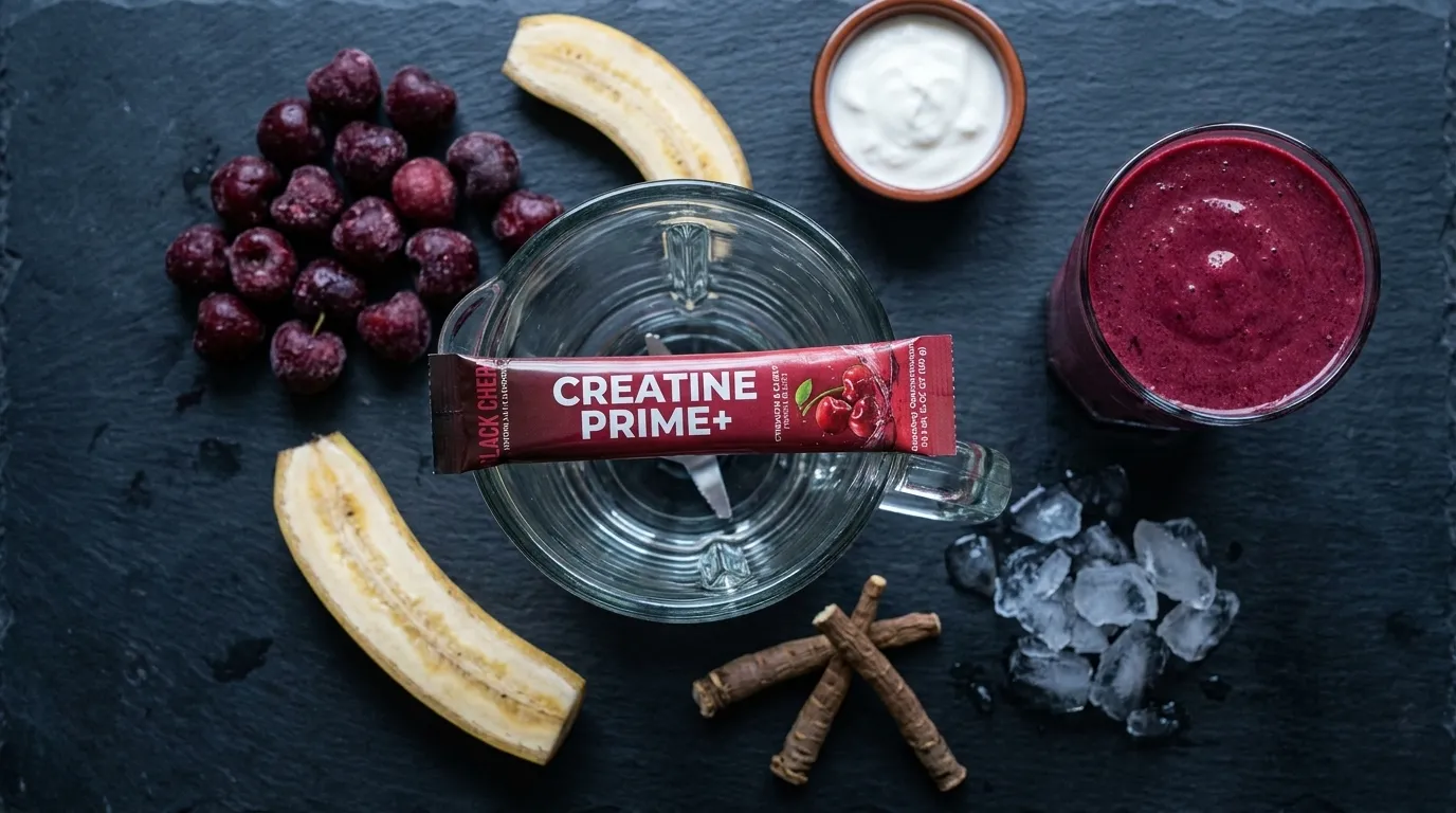 The 3-Minute Black Cherry Recovery Smoothie I Blend After Every Workout
