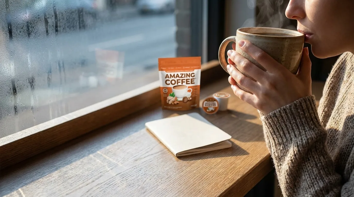 The Gentle-Lift Cup: What Actually Happens After You Drink Amazing Coffee K-Cups