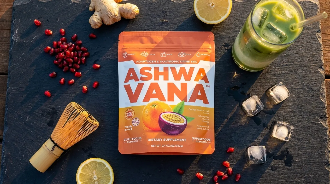 The Golden Hour Matcha: My Iced Pom-Ginger Focus Drink for Sluggish Afternoons