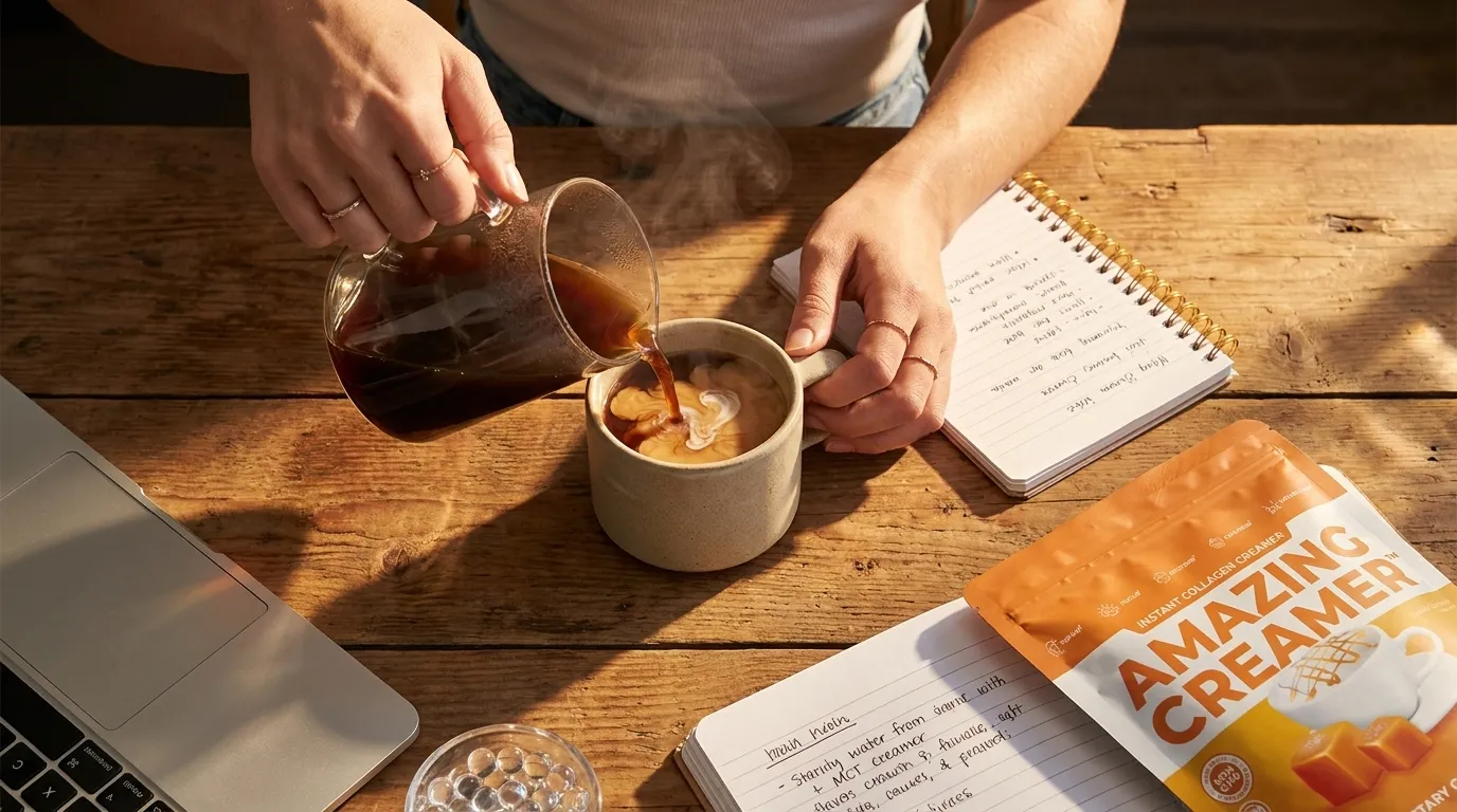 How a Hyaluronic Acid Creamer Actually Works (Yes, the Kind You Drink)