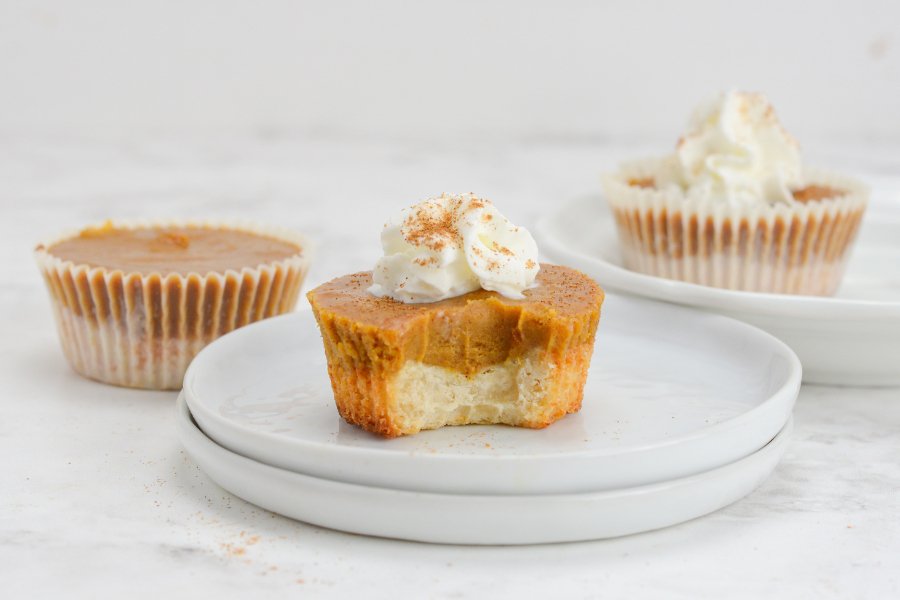 Mini Pumpkin Pie Bites Featuring Amazing Creamer