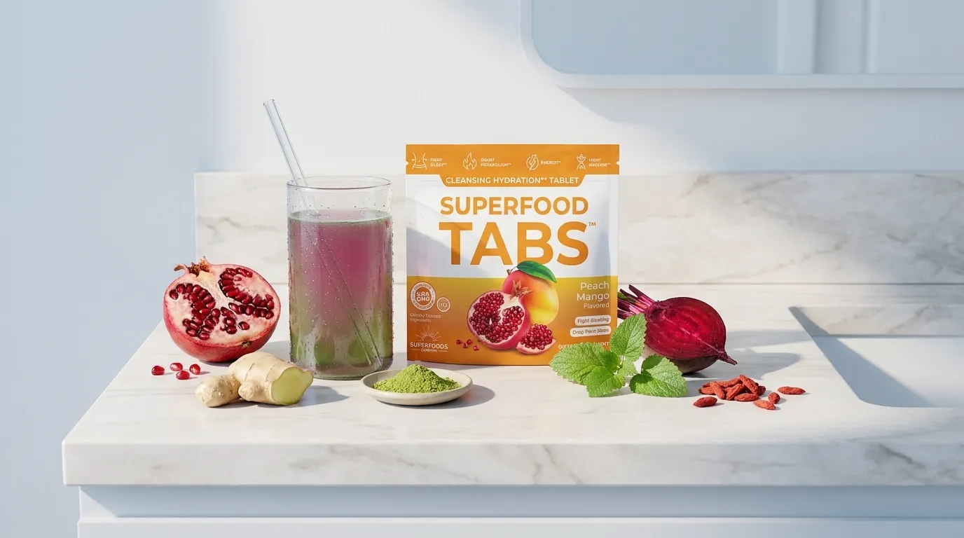 What Actually Happens When You Drink a Superfood Fizzy Tab