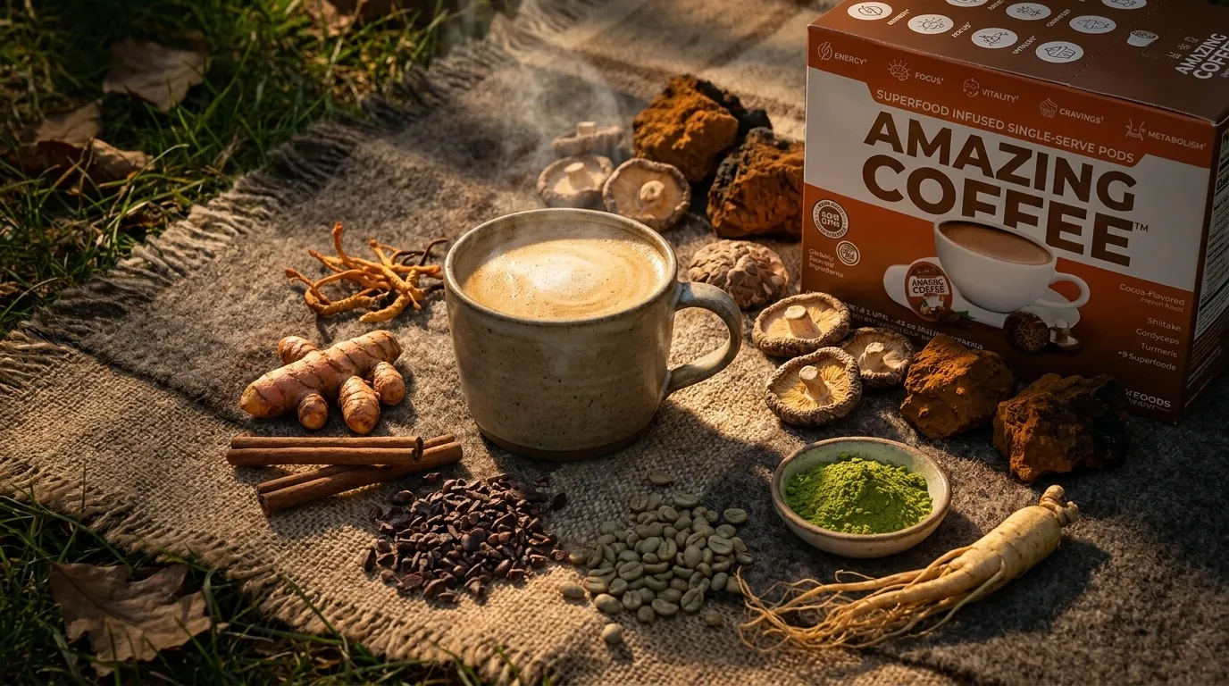 The Warm Mushroom-Mocha Latte I Make When I Want Coffee to Feel Like a Treat